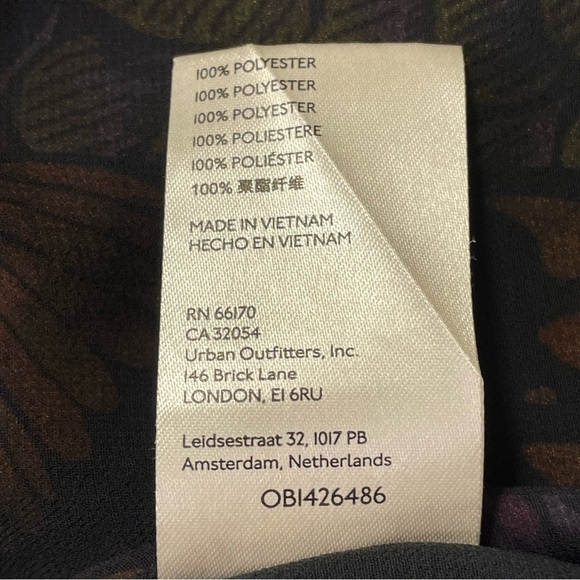 ALEXANDRA FARMER by ANTHROPOLOGIE NWOT Puff Sleeved Blouse in Pink Combo - Picture 8 of 9